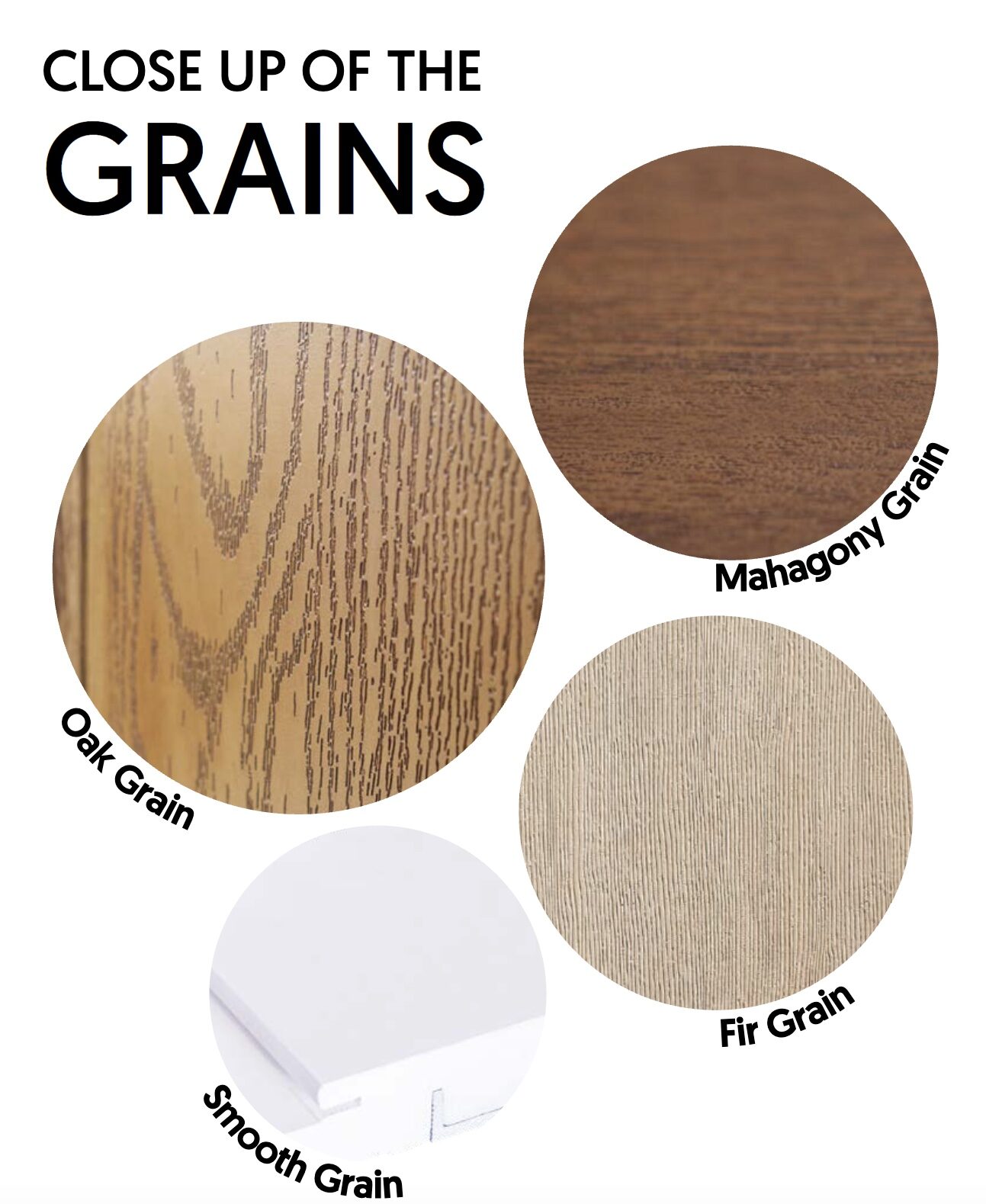 Fibreglass Entry Doors Grains
